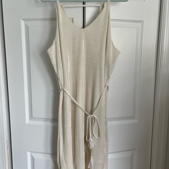 L light cream/light champagne dress - Picture 1 of 8